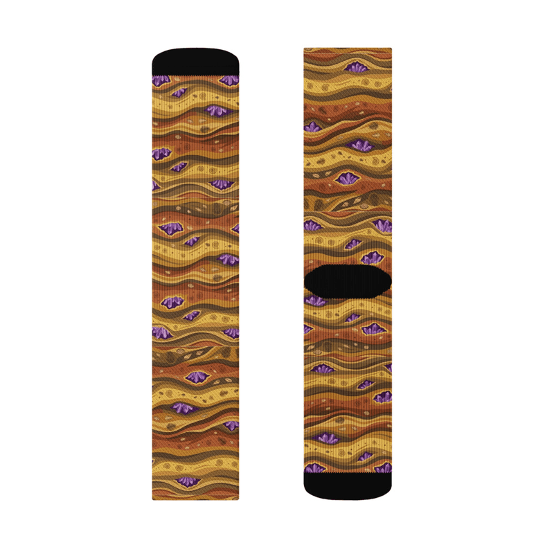Amethyst Crew Socks