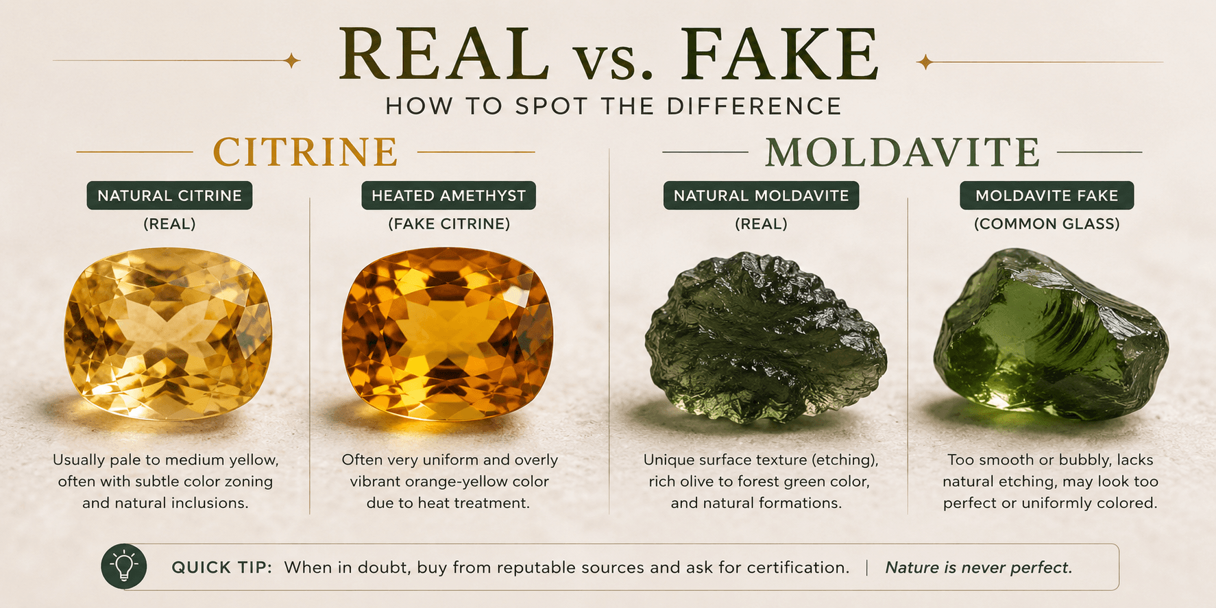 How to Spot Fake Gems at Gem & Mineral Shows — The Complete Buyer's Guide