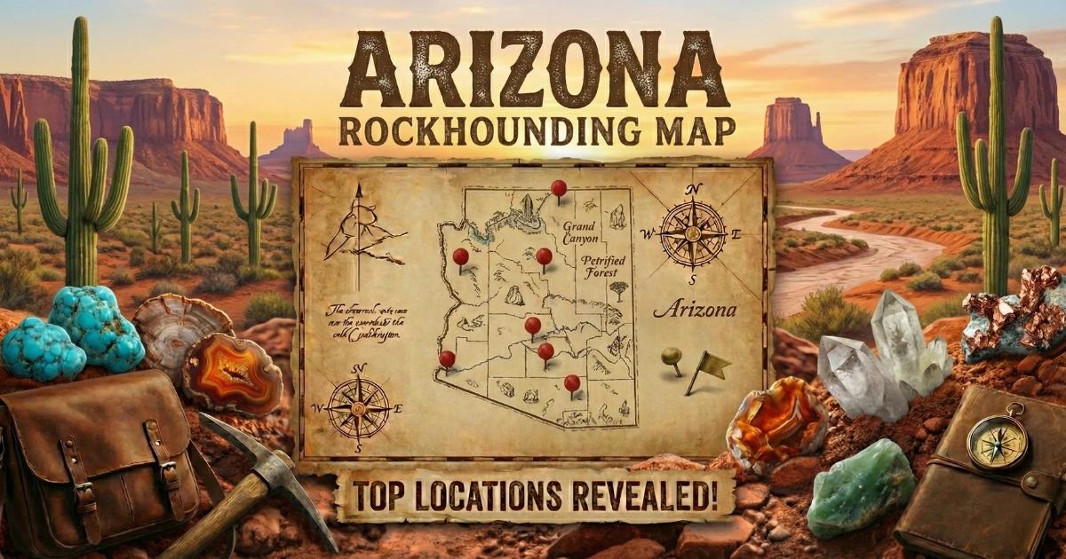 Gem Hunting in Arizona: Fire Agate, Turquoise & Peridot (2026)