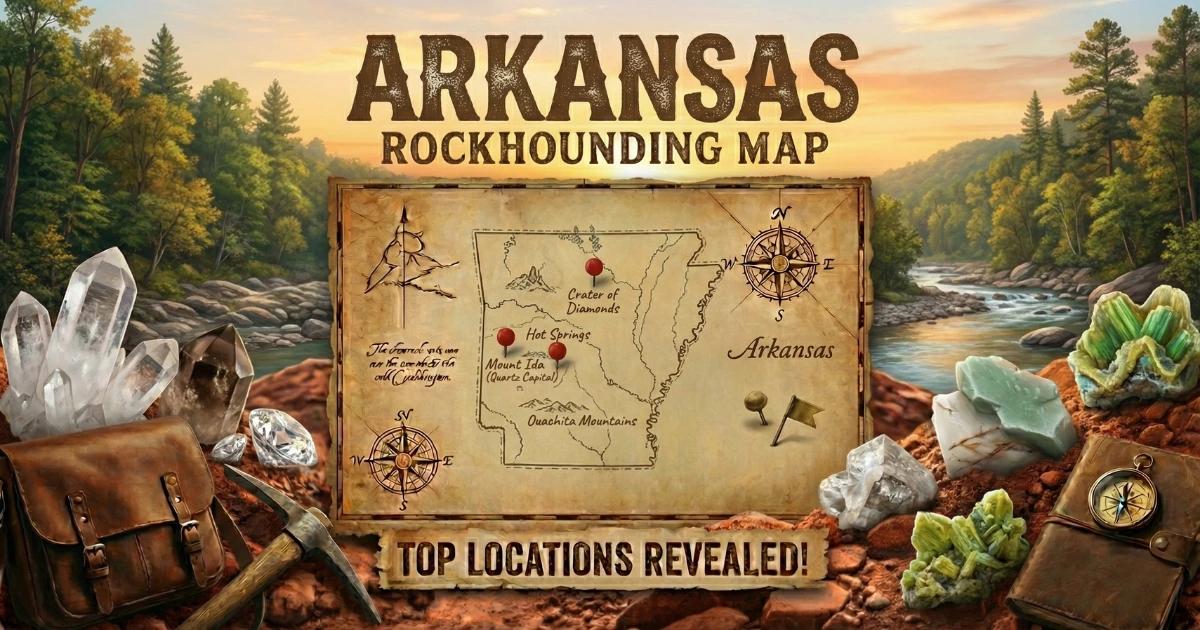 Gem Hunting in Arkansas: Quartz Crystals & Diamonds (2026)