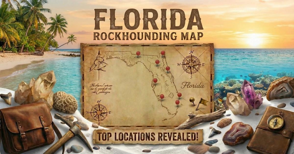 Gem Hunting in Florida: Agatized Coral & Shark Teeth (2026)
