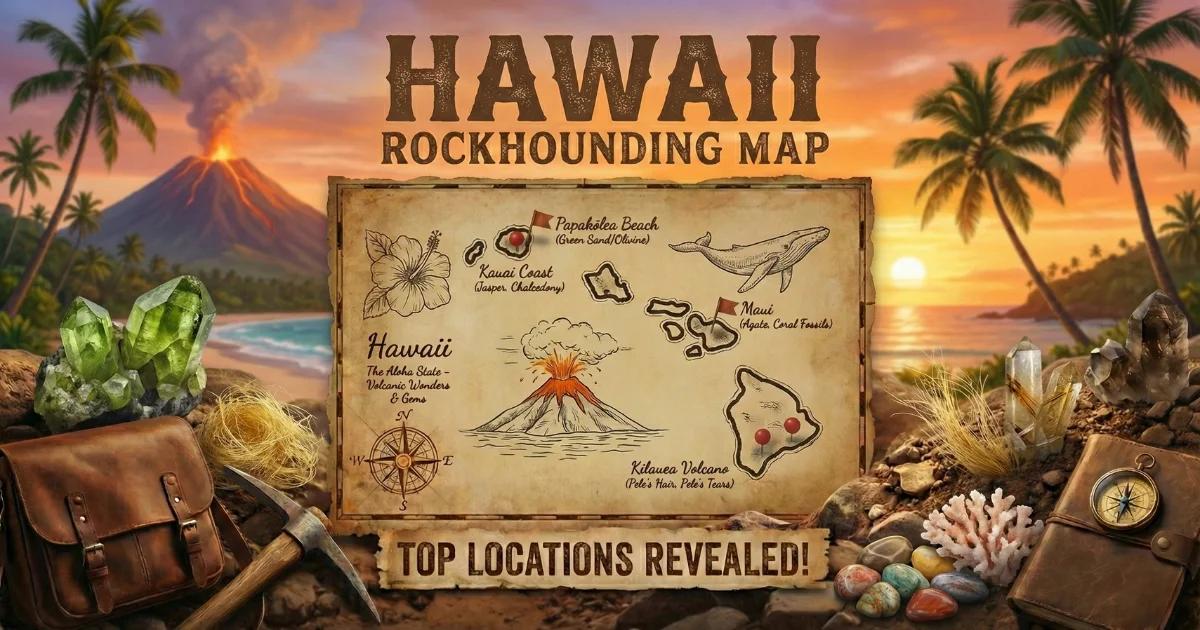 Gem Hunting in Hawaii: Olivine, Volcanic Glass & Coral (2026)