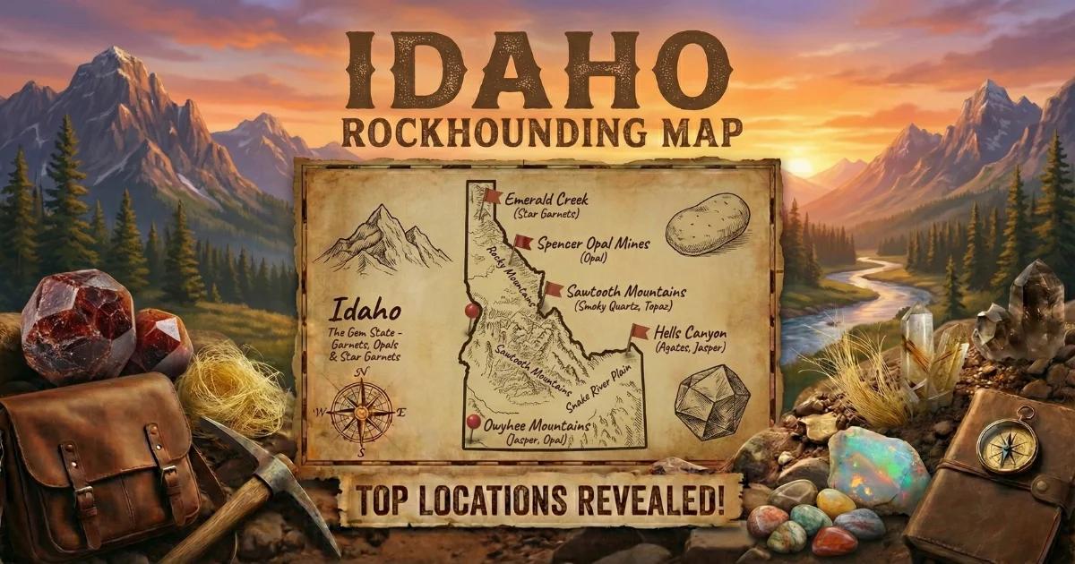Where to Find Geodes in Idaho: Thundereggs & Opal Sites (2026)