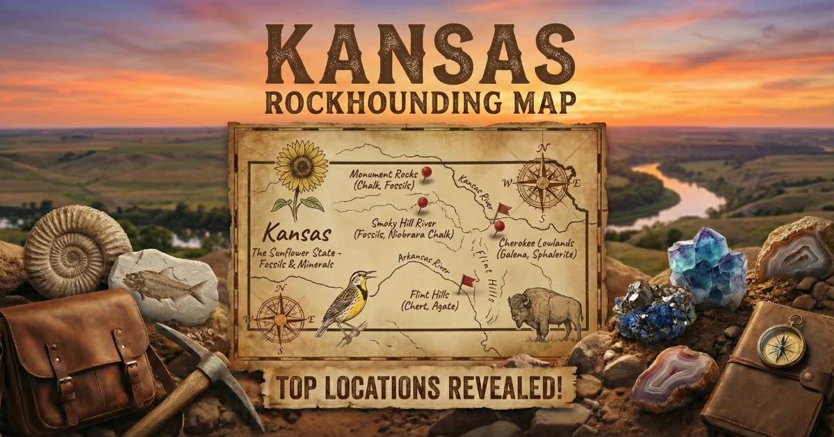 Gem Hunting in Kansas: Galena Crystals & Prairie Agates (2026)
