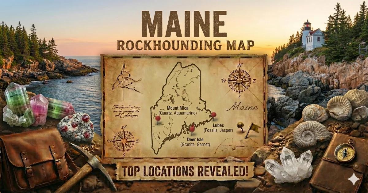 Gem Hunting in Maine: Tourmaline, Beryl & Amethyst (2026)