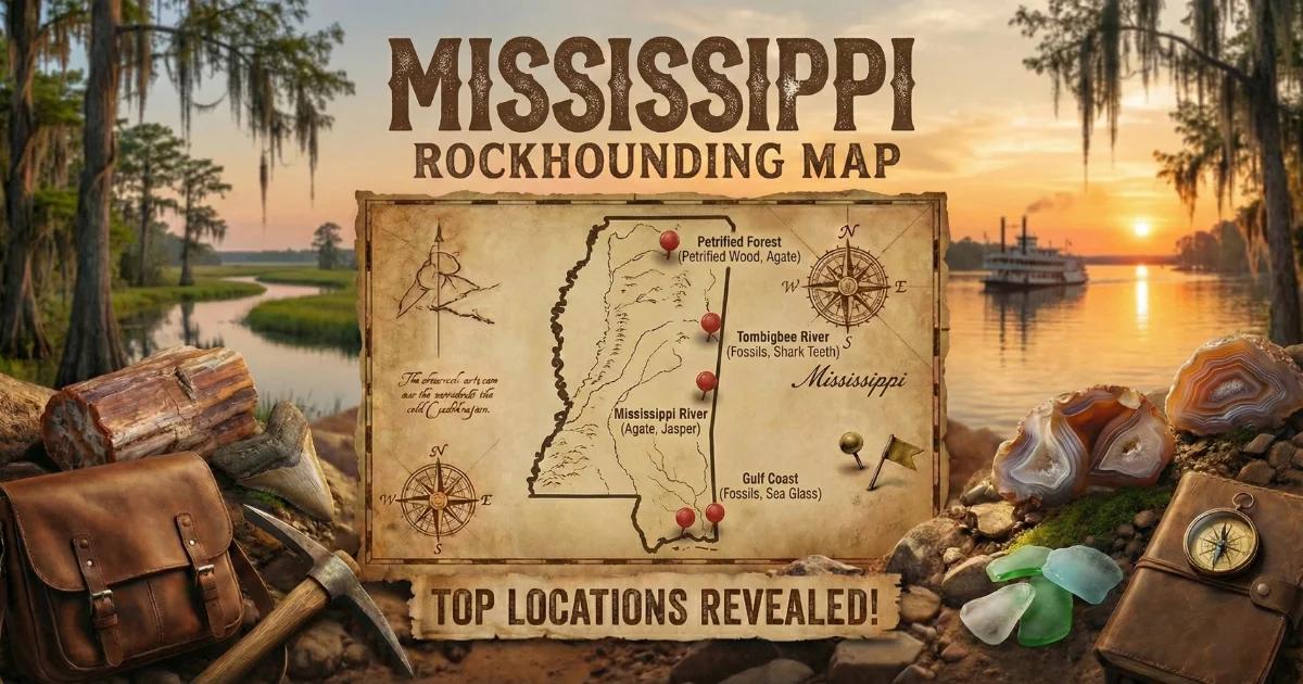 Gem Hunting in Mississippi: Petrified Wood & Agates (2026)