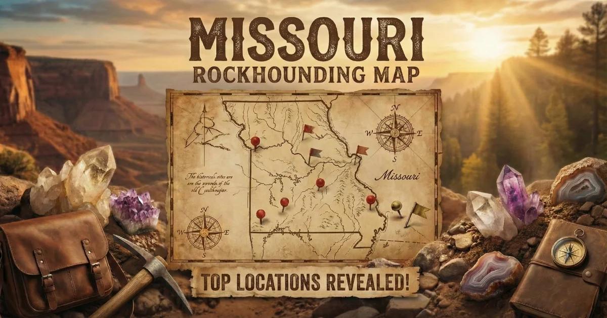 Gem Hunting in Missouri: Mozarkite, Geodes & Lead Minerals (2026)