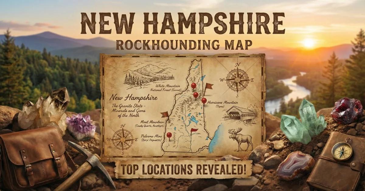 Where to Find Geodes in New Hampshire: Pegmatites & Granite Vugs