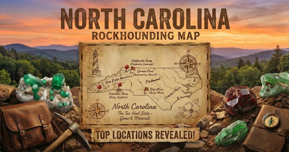 Where to Find Geodes in North Carolina: Piedmont & Mountain Sites
