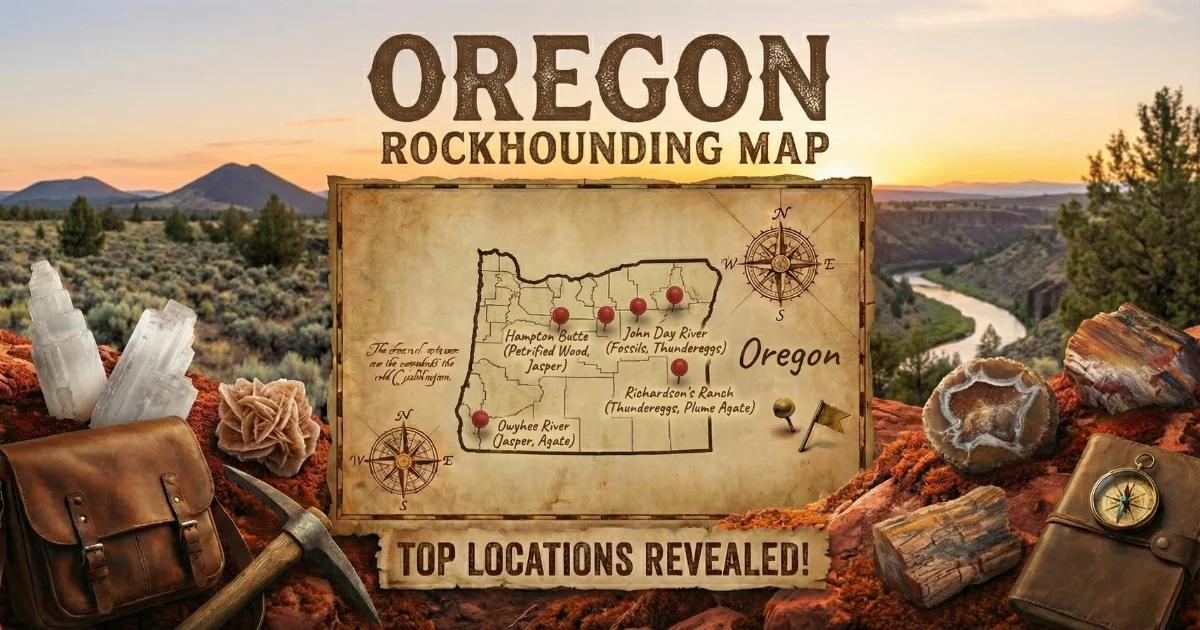 Where to Find Geodes in Oregon: Thundereggs & Agate Sites (2026)