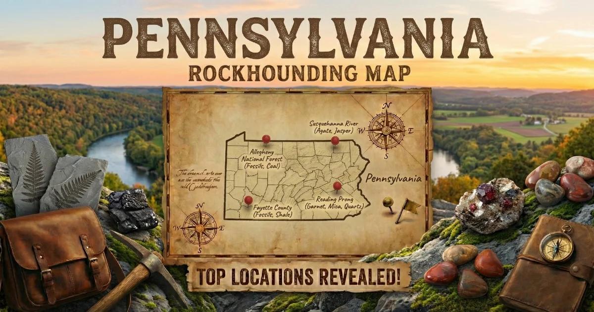 Gem Hunting in Pennsylvania: Sunstone, Garnets & Amethyst (2026)