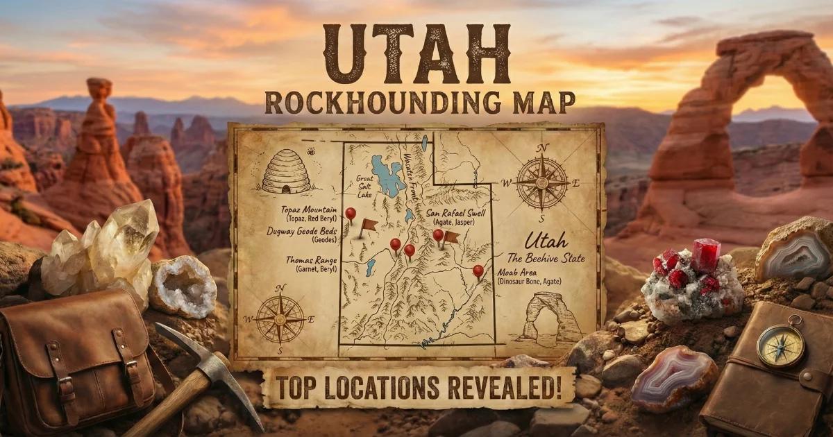 Where to Find Geodes in Utah: Dugway Geode Beds & BLM Sites