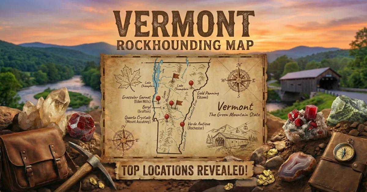 Gem Hunting in Vermont: Garnets, Marble & Talc (2026)