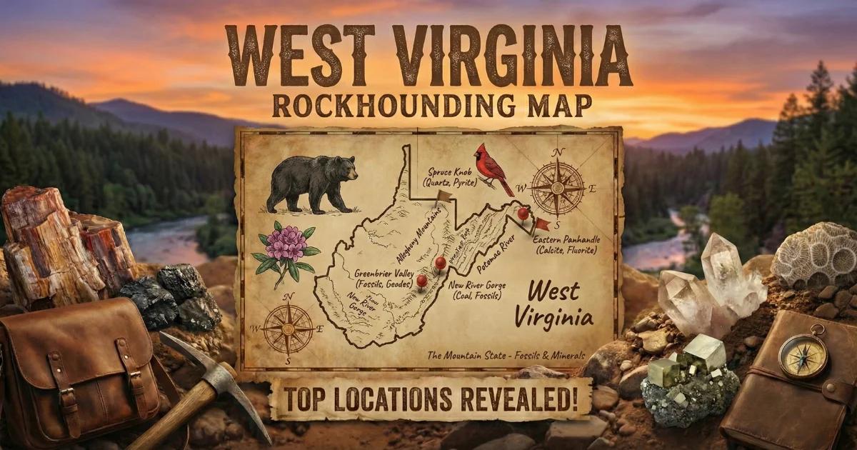 Gem Hunting in West Virginia: Quartz, Gold & Fossils (2026)