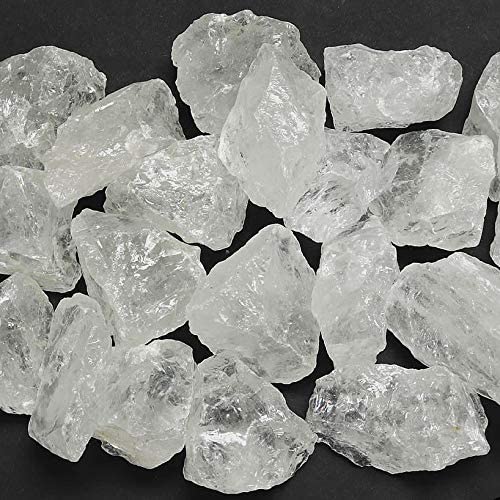 Clear quartz crystal